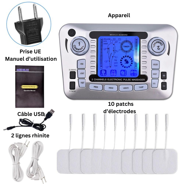 Masseur stimulateur électrique