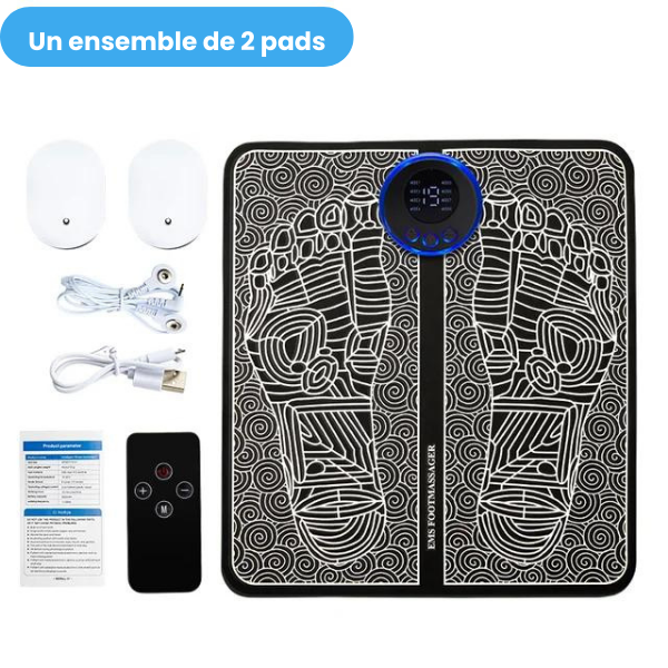 Tapis de massage électrique pour pieds