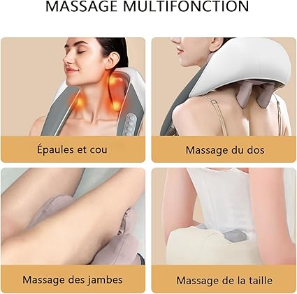 Masseur pour cou intelligent : massage optimal pour douleurs musculaires